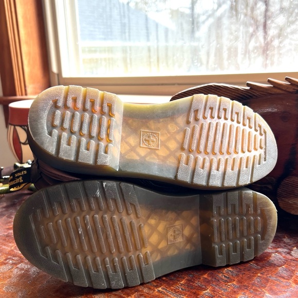 Dr. Martens Junior 1460 Softy T Leather 8 hole Lace up Boots Side Zip EU 36 US 4 - Picture 10 of 11